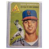 1954 Topps Dick Schofield #191 Card