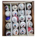 Lot Of 20 MLB Commemorative Baseballs