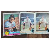 Lot Of 3 Topps 1970s Rod Carew Cards