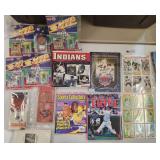 Lg Mixed VTG Sports Sealed Cards & Publication Lot