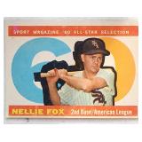 1961 Topps Nellie Fox Card