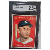 1961 Topps Mickey Mantle #475 SGC 2.5