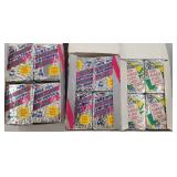 3 1991 NFL Pacific Wax Boxes 36CT Per Box