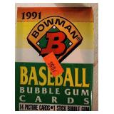 10 Sealed 1991 Bowman Baseball Card Packs