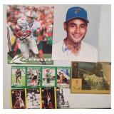 Signed Pics Eddie George/O Destrade & Cards