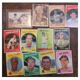 Lot Of 8 1950s Topps Baseball Cards