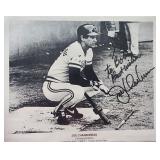 Autographed Joe Charboneau Picture Indians Basebal