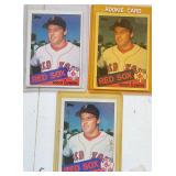 Lot Of 3 1985 Topps Roger Clemons Topps RCS