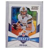 2018 Score NFL Draft Josh Allen RC Wyoming QB Card