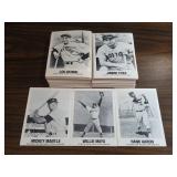 1977-79 TCMA Baseball's Greatest Lot Mantle Mays +