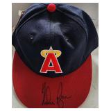 Autographed LA Angels Hat By Nolan Ryan