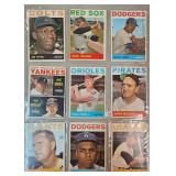 Lot Of 9 1964 Topps MLB Cards