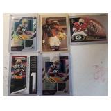 Lot Of 5 Greenbay Packers Auto & Relic Cards
