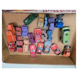 Large lot of diecast cars