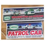 Two VTG NIB Hess Cars