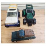 3 VTG Nylint NAPA SUV, Tractor & JD Truck