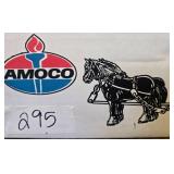1990 ERTL NIB Amoco Horses and Tank Wagon Bank