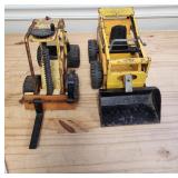 Two 1960s Tonka Fork Lift & Loader