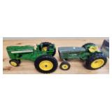 Two VTG ERTL John Deere Tractors