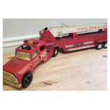 1970s  Nylint Aerial Hook-N-Ladder fire truck