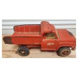 1960s Tonka Pressed Steele Red Dump Truck