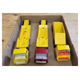 Lot Of 3 VTG Tonka mini pressed steel trucks