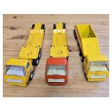 Three 60s/70s tonka trucks