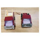 Two 1970s Tonka Semi Trucks