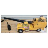1970s Nylint Road pressed steel crane truck