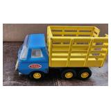 1960s Tonka Pressed Steel Mini Stake Bed Dump TK