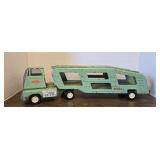 1960s Tonka Semi Car Hauler Pressed Steele