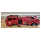 1960s Buddy L Texaco Fire Chief Truck