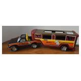 1980s Nylint Horse Stables Truck & Trailer Show Ho