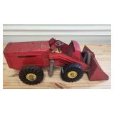1960s Red pressed steel Nylint Hough Payloader