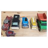 Lot of 6 Tootsie/ERTL/Tonka Trucks