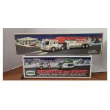 Boxed Hess Fire Truck & Rescue Lot
