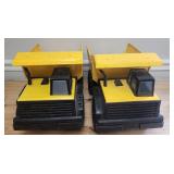 VTG Pair of Tonka 354 Quarry Dump Trucks