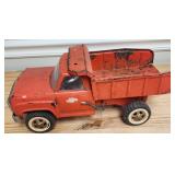 1970s Orange Tonka Dump Truck model 13190
