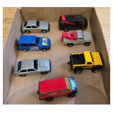 Seven VTG Die-Cast Cars & Trucks Lot
