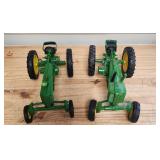 Two VTG ERTL John Deere Tractors