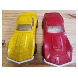 Two Tonka 1970s Corvette Stingrays