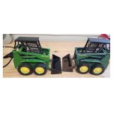 Two VTG ERTL John Deere Loaders