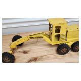 1960s Tonka Yellow State Hi Way Road Grader
