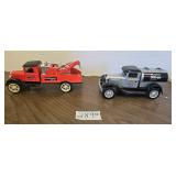 2 VTG Liberty Classics 1:25 sca diecast coin banks