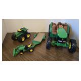ERTL John Deere branded toy vehicles