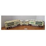 2003 Hess Toy Truck and Racecars set