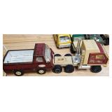 Mixed VTG Lot Of Tonka & ERTL Trucks