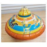 Schylling Metal Tin Toy Top   Merry go Round