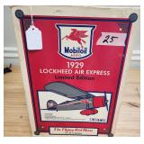 NIB Ertl 1929 Mobiloil Aero Lockheed Die Cast Bank