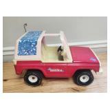 1970s Tonka Pink  Jeep Bronco